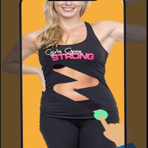 Girl Cloth Remover - Audery Body Show Prank App icon