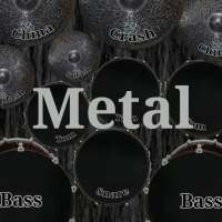 Drum kit metal