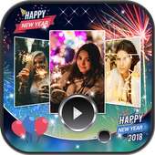 New Year Video Maker Photos With Song