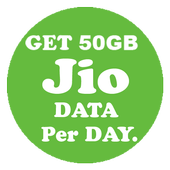 My Jio 4G Data 50GB PER DAY icon