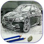 Drawing car icon