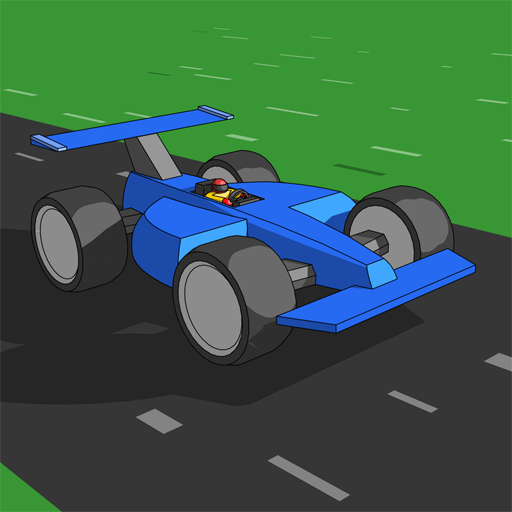 2D racing icon