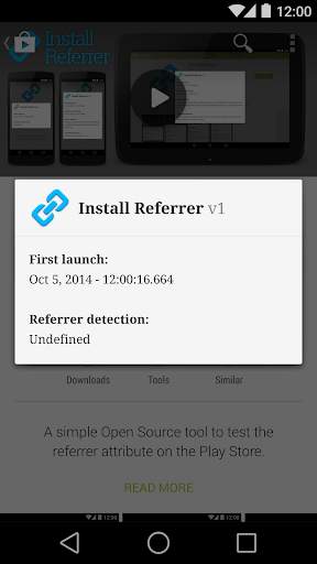 Install Referrer screenshot 2