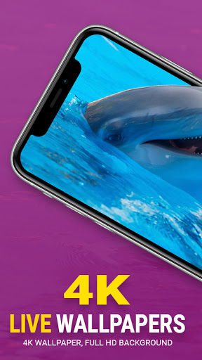 XNX Live Video Wallpaper - 4K-4D & Clock Wallpaper screenshot 1