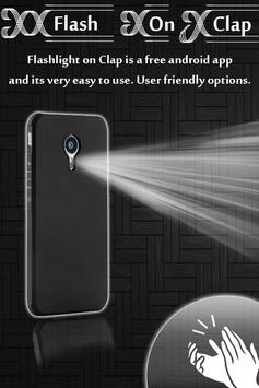 Flash Light on Clap screenshot 3