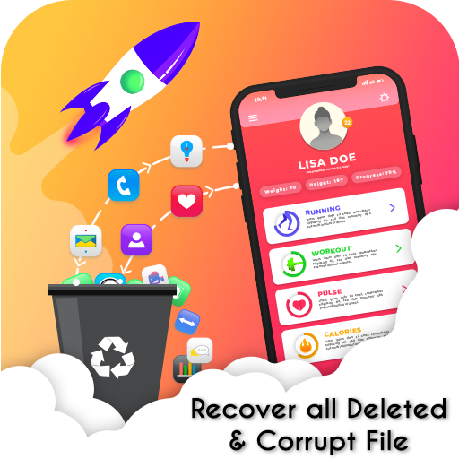 Recover all deleted and corrupt file आइकन