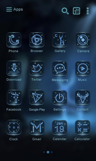 Deer GO Launcher Theme screenshot 2