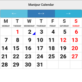 Manipur Calendar icon