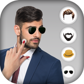 ikon Man Photo Editor : Beard,Mustache,Hair,Goggles,Cap