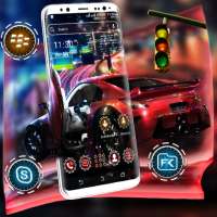 Racing Car Launcher Theme on 9Apps