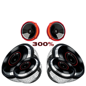 high performance Bass Booster &amp; Volume Control иконка