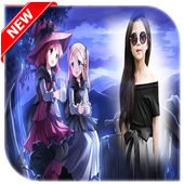 Anime Girl Photo frame icon
