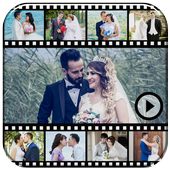 Anniversary Photo Video Maker أيقونة