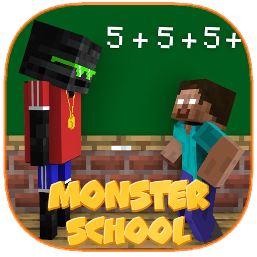 Map Monster School: New Herobrine Skin иконка