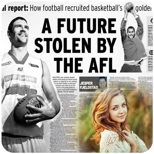 News Paper Photo Frame icon