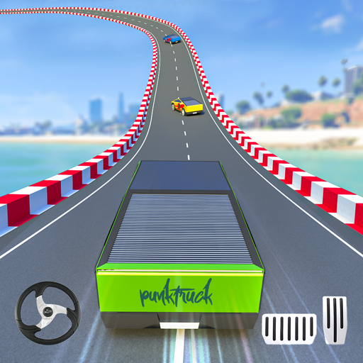 Ev Truck Stunt Race Car Games icon