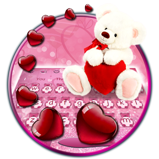 Furry Bear Love Keyboard icon