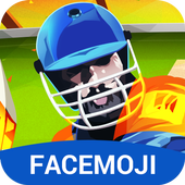 3D Indian Cricket Bash Keyboard Theme for Android icon
