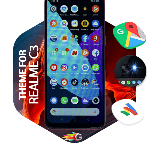 launcher Theme For Realme C3 icon