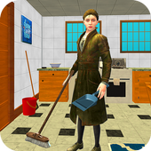 Virtual House Maid Family Sim icon