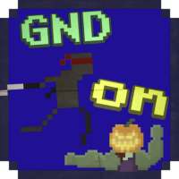 GND:On Gravity Pixel Ninja Zombie Killer