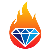 Free Diamond Fire icon