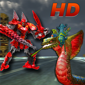 Robot Snake Robot Attack-Anaconda Adventure icon