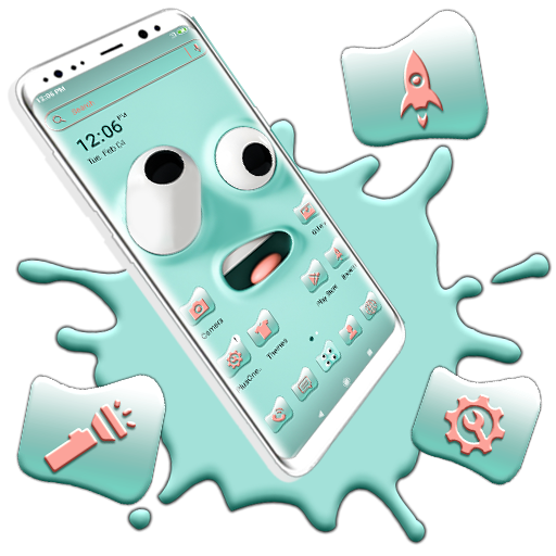 Cartoon Face Cute Theme icon