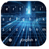 Tech Neon Keyboard Theme icon