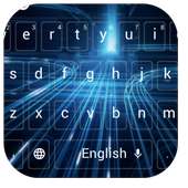 Tech Neon Keyboard Theme