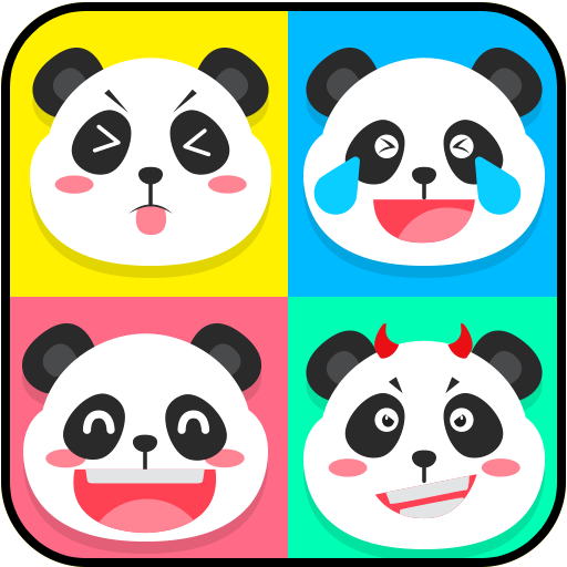 Cute Panda Emoji Stickers - Add to Chats App Free icon