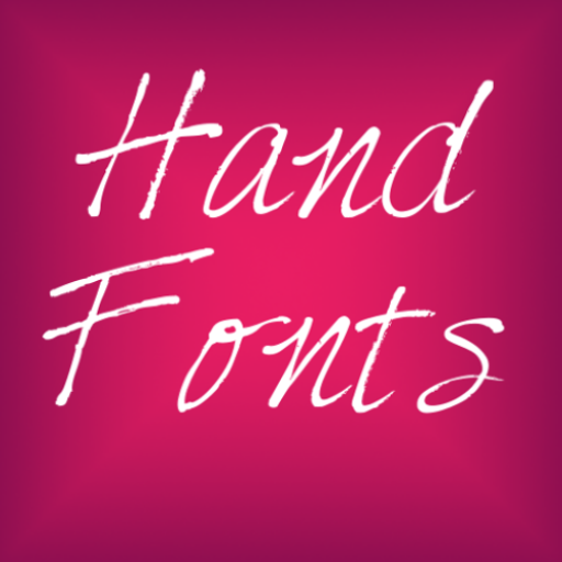 Handwritten fonts for Android أيقونة