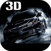 Турбина на колесах 3D гонки icon