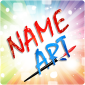 Name &amp; Photo Art Editor icon