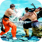 Real Ninja Kung Fu Fight : Street Fighting Tiger icon