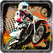 Bike racing motorcycle games icon