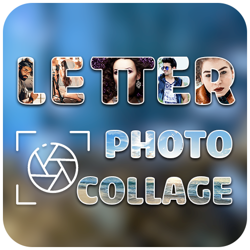 Text with Photo - Photo to Text Collage Maker icon