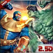 Incredible monster grand immortal gods superhero icon