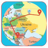 GPS Tracker, History Tracking आइकन