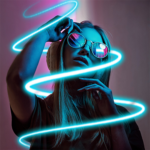 Neon Photo Editor icon