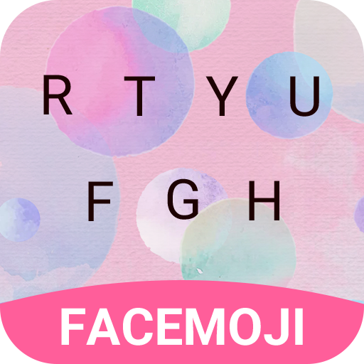 Color Bubble Pop Emoji Keyboard Theme icon