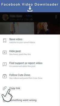 Video Downloader for Facebook App - No Watermark скриншот 2