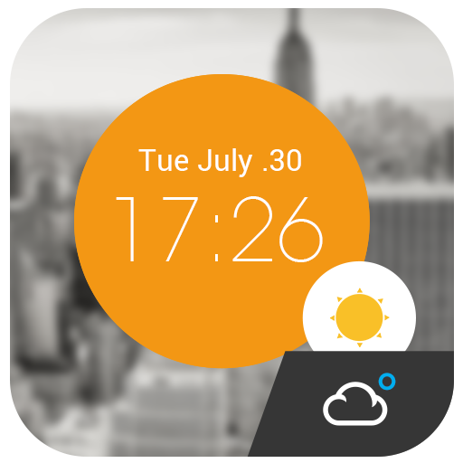 Weather Clock Cool Widget icon