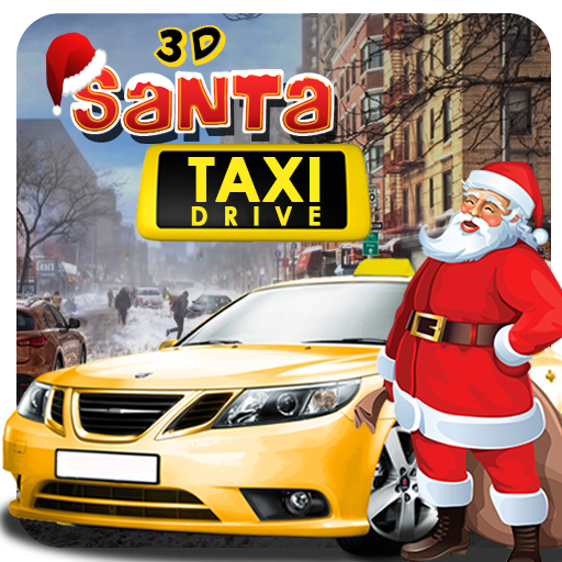 3D Santa Taxi Drive icon