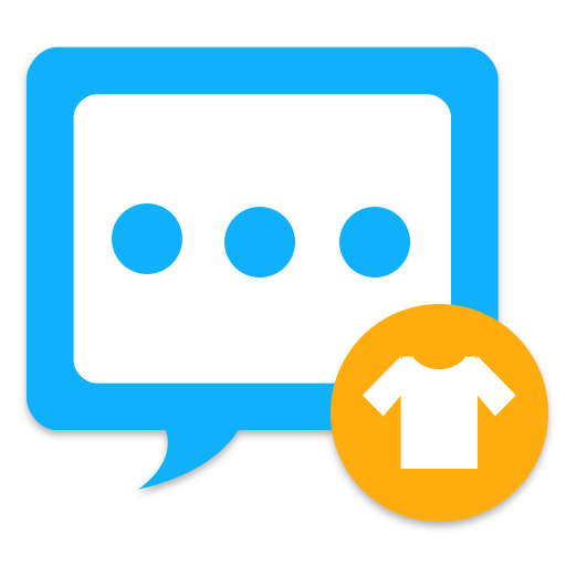 Rose messenger skin for Next SMS icon