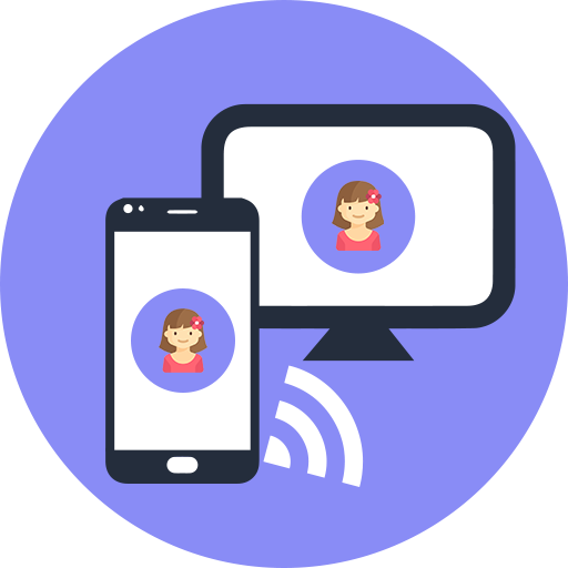 Screen Mirroring for all TV - Play Video on TV icon