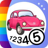 Color by Numbers - Cars