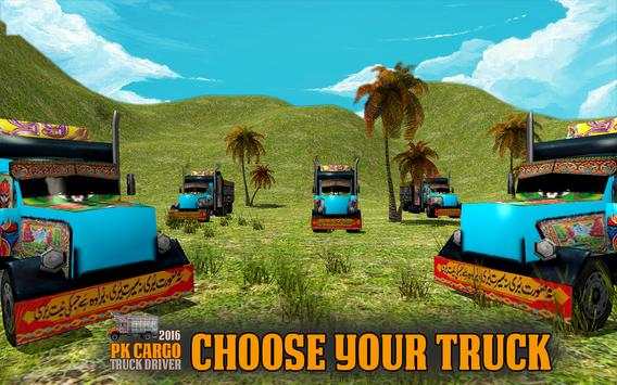 PK Cargo Truck Driver 2016 screenshot 2