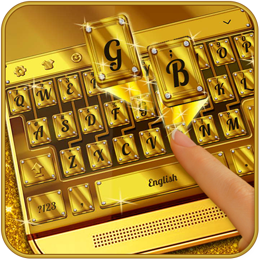 Aurum Gold Keyboard Theme icon