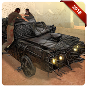 Zombie Games - Car driving 3D icon